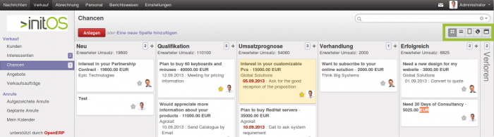 View Icons in OpenERP