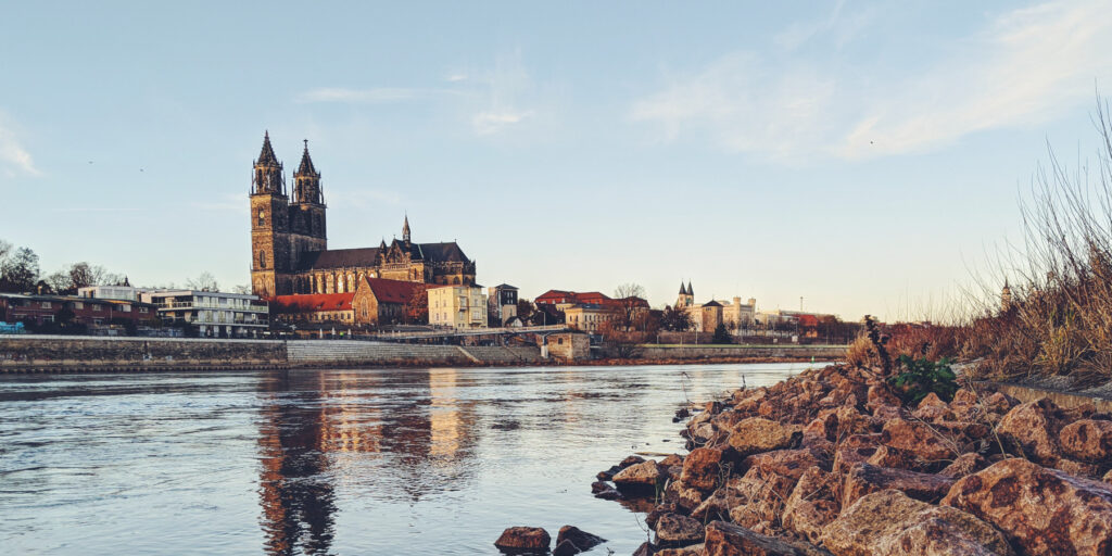 Ansicht von Magdeburg